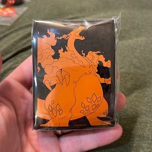 Charizard elite trainer box card sleeves